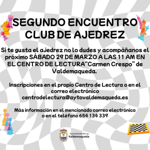 Segundo encuentro Club de ajedrez